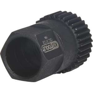 KS <b>TOOLS</b> - 150.3104 Spline pulley key, 33 teeth, <b>bored</b> - EAN 4042146222928 ENGINE AND TIMING SET - Product Image 1