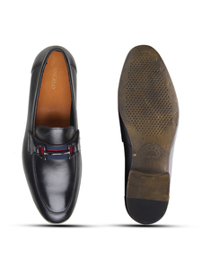 Mocasines Formales de Cuero Importado con Punta Redonda, Diseño sin Cordones, Forro de Cuero DD y Lámina de Ortholite de Cuero TPR - Product Image 4