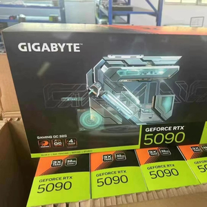 RTX 5090 Gaming Desktop Video <span class=keywords><strong>Card</strong></span> con 32GB GDDR7 Interfaz USB Fan Cooler Nuevo para aplicaciones de estaciones de trabajo - Product Image 1
