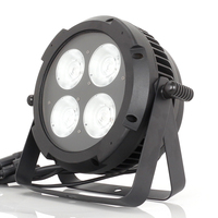 Projecteur LED extérieur MJ 200W RGBW 4-en-1 avec contrôle DMX512, pleine couleur, IP65, pour scène, discothèque, KTV, mariage, fête, DJ
