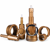 RICH OD76mm Top Hammer Symmetric Overburden Drilling Ring Bit Concentric Casing System Tungsten Carbide Forging