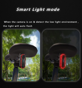 High Intensity Red USB Rechargeable LED Bike Tail <b>Light</b> Waterproof Safety Warning <b>Strobe</b> <b>Light</b> Two-Way Car Alarms - Product Image 4