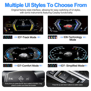 Medidor de Velocidad para Tablero de Auto Navihua, Medidor para BMW Serie 5, 6, 7, X3, X4, X5, X6, F10, F12, F25, F26, F15 - Product Image 3