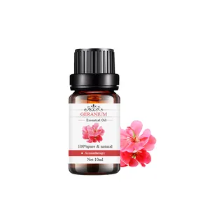 Olio di profumo di sapore naturale olio essenziale di geranio di rosa prezzo diffusore di aromi di gardenia cas 8000-46-2 olio essenziale di geranio