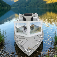 Bateau électrique mini-karting en aluminium écologique 10KW 45KM/H avec batterie au lithium pour complexe hôtelier