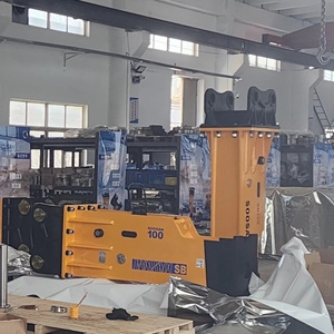 Martillo Hidráulico SOOSAN SB 100 Tipo Caja para Excavadora de 25-30 Toneladas, Motor de Primera Calidad (Motor/Cuerpo Principal), 1 Año de Garantía - Product Image 1