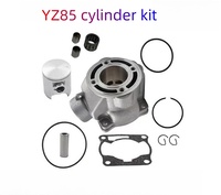 Juego de Cilindro y Pistón de Motocicleta de Aleación de Aluminio AVT, Calidad Clase A, para Yamaha YZ80/YZ85, con 47.5 mm