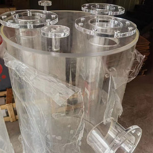 Precision CNC Machined PMMA <b>Acrylic</b> Flanges Threaded Seals Custom Drilling Tapping <b>Laser</b> <b>Engraving</b> <b>Service</b> - Product Image 4