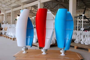 Gió năng lượng mặt trời Hybrid hệ thống điện 5KW 10KW dọc cối xay gió cho dân cư và thương mại với CE RoHS ISO - Product Image 4