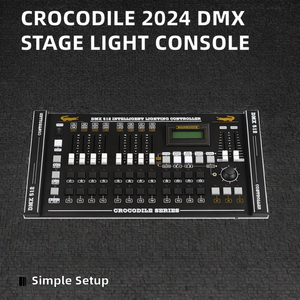 <span class=keywords><strong>Console</strong></span> d'éclairage de scène de contrôleur de commutateur manuel de connexion professionnelle CROCODILE DMX512 avec Service de solutions d'éclairage - Product Image 3