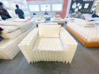 Tissu non tissé en acier à haute teneur en carbone personnalisé Micro unité de ressort de canapé à bobine de poche Caractéristiques antirouille durables Coussin de meubles