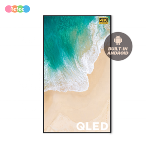 Écran publicitaire numérique ultra-fin Refee 4K avec menu numérique, Android, WiFi, cadre, 32-55 pouces, écran <span class=keywords><strong>tactile</strong></span> LCD mural intérieur - Product Image 3