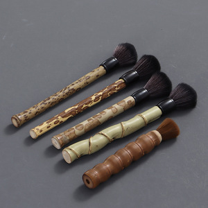 Bambú Luohan natural hecho a mano, bambú moteado, cepillo para tetera, accesorios para la ceremonia del té, cepillo para tetera, juego de té, directo de fábrica - Product Image 1