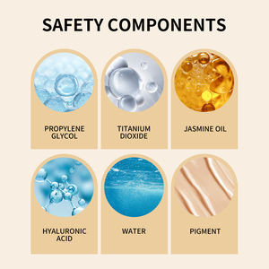 Base Líquida Matte de Cobertura Total à Prova d'Água para Pele Negra com Efeito Firmador - Marca Própria - Product Image 3