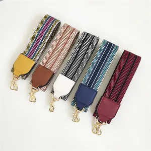 5CM Wide Adjustable Crossbody Bag Strap Replacement All-Match Canvas Strap for Handbags Purse And Shoulder Strap