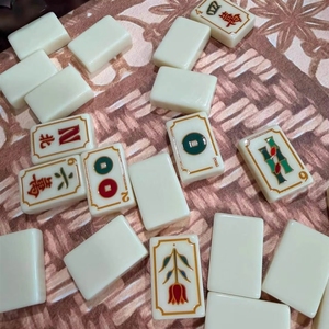 Mahjong Americano para Mulheres: Peças com Números nos Cantos para Noites de Jogo em Família, Festas e Entretenimento Doméstico – Ótima Opção de Presente - Product Image 6