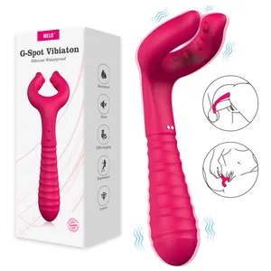 Meilleure vente Flirter Clitoris Vagin Vibration Pénis Vibrateur Sex Toys Pour Femmes Hommes Couple Mamelon Massage G-spot Stimulation