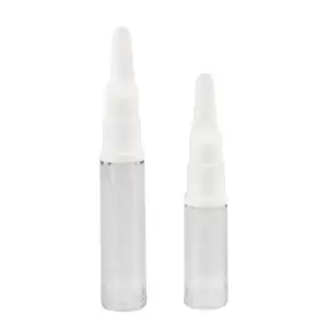 Hochwertige transparente luftlose Plastikpumpenflasche Lotion Nebel Sprühpumpenflasche 5 ml 10 ml 12 ml 15 ml