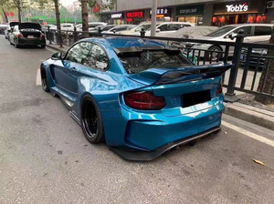 Nuovo Kit Carrozzeria per <span class=keywords><strong>BMW</strong></span> Serie <span class=keywords><strong>2</strong></span> F22 F87 Coupé M2, Aggiornamento M235 Stile IMP, Paraurti Anteriore/Posteriore, Spoiler, Carrozzeria Allargata - Product Image 5
