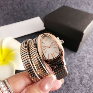 Nuovi <span class=keywords><strong>Orologi</strong></span> di Lusso con Cinturino Regolabile in Acciaio Inossidabile, <span class=keywords><strong>Marche</strong></span> Famose, <span class=keywords><strong>Orologi</strong></span> al Quarzo con Motivo a Serpente per <span class=keywords><strong>Donne</strong></span> - Product Image 4