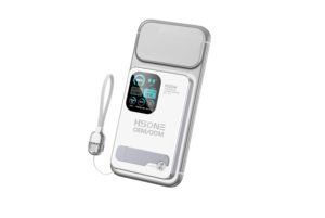 Y05/Y10 15W Batterie externe ultra-fine en alliage d'aluminium OEM personnalisée 5000mAh Batterie Li-polymère Charge rapide magnétique sans fil Affichage TFT - Product Image 3