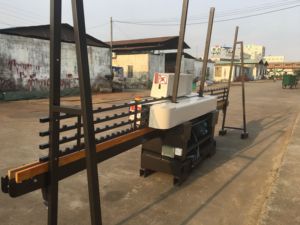 Machine à chanfreiner le verre Eworld à 4 moteurs et engrenages, 0,7-7 m/min, épaisseur 3-25 mm, 9850 W, 380 V/220 V, utilisation facile, angle d'arrivée 45° - Product Image 3