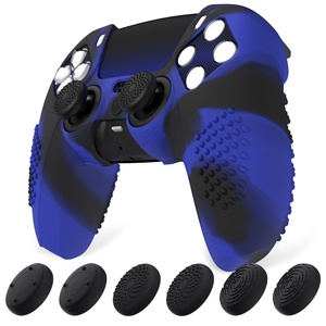 Housse de protection pour manette PS5 - Texture à pois ergonomique - Product Image 1