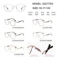 Montures de lunettes optiques en métal faites à la main, personnalisables, avec branches en acétate, haut de gamme, pour usage quotidien, OEM/ODM