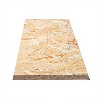 Panneau mural sandwich en OSB ignifuge de 18 mm de Chine, finition bois massif, certifié Treezo, matériau de construction modèle OSB2