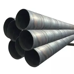 DN200-3800 SSAW Welded Pipe API 5L X52 3PE Coating Spiral Carbon Steel Pipe For Oil And Gas Pipeline