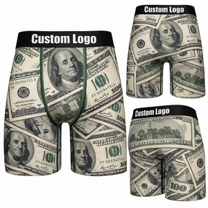 Calzoncillos Boxer Deportivos Sin Costuras CELINNE para Hombre, Diseño de Pierna Larga, Ropa Interior Transpirable de Poliéster y Elastano - Product Image 1
