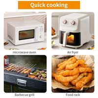 Grille de cuisson vapeur à trois niveaux en acier inoxydable 304, panier de séchage alimentaire, panier de friture, accessoires de barbecue