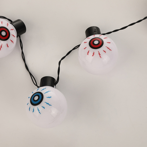 Collar con Luces LED en Forma de Ojos de Calabaza, 9 Luces, Ecológico, para Halloween, Acción de Gracias, Graduación, Accesorios Brillantes para Disfraces de Fiesta - Product Image 5