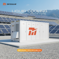 Système de stockage de batteries au lithium BESS à refroidissement liquide 20FT ESS 5MWH 314Ah, conteneurs pour solution de réduction de la tension de pointe industrielle