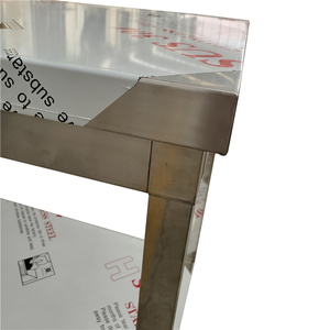 En gros Haute Qualité 201/304 En acier inoxydable Cuisine/Atelier À Plat Sous Étagère Table De Travail - Product Image 6