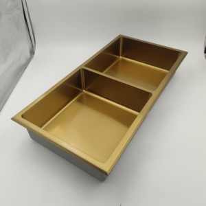 Étagère de douche murale en métal de haute qualité en acier inoxydable noir or blanc nickel brossé - Product Image 5
