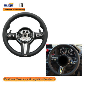 <span class=keywords><strong>Volant</strong></span> sport GUGO pour BMW E60 en cuir et carbone, compatible avec la <span class=keywords><strong>s</strong></span>érie 5 - Product Image 1