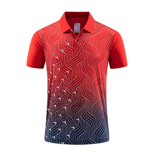 Polo en polyester léger, respirant, à séchage rapide, anti-humidité, avec impression de logo personnalisé, idéal pour les occasions décontractées, professionnelles et en plein air - Product Image 3