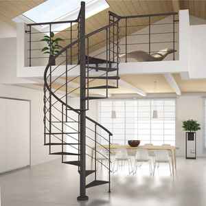 <span class=keywords><strong>Scala</strong></span> curva su misura <span class=keywords><strong>scala</strong></span> moderna con <span class=keywords><strong>scala</strong></span> a chiocciola di lusso con <span class=keywords><strong>scala</strong></span> a chiocciola facile da installare scale antincendio di sicurezza - Product Image 5