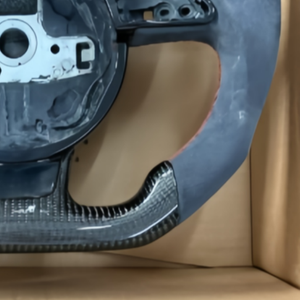 Volant en suède et fibre de carbone pour Audi A4 B8.5 <span class=keywords><strong>S4</strong></span> RS4 A5 S5 RS5 RS6 Q5 Q7 Q3 A1 A3 A6 S3 S1 <span class=keywords><strong>S4</strong></span> RS3 B8 TT <span class=keywords><strong>MK2</strong></span> C6 C7 - Product Image 5
