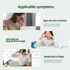 Masajeador Eléctrico Inteligente para Ojos con Presión de Aire, Masajeador Shiatsu para Ojos Secos, Alivio de la Fatiga y para Dormir Mejor - Product Image 6