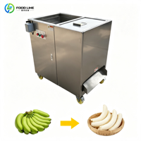 Nouvelle petite machine à peler les plantains, éplucheuse commerciale de bananes vertes pour atelier de transformation des fruits