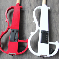 Violon en ébène personnalisé 4/4 — 1/4, Support de remplacement, pas cher, avec étui carré en mousse rigide de haute qualité, vente en gros