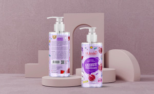 Gel Douche Hydratant Éclaircissant à la Niacinamide et Vitamine E, Nettoyant Doux pour Tous Types de Peau 250ml - Product Image 3