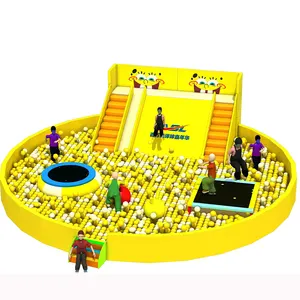 Yêu cầu của khách hàng trẻ em chơi thiết bị trong nhà Playhouse Kid trong nhà mềm chơi mặt đất