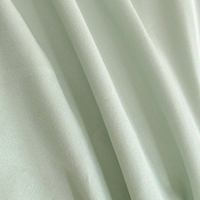 Ensemble de literie 100% coton vert glace, broderie de luxe, satin haute densité, ensemble moderne 4 pièces