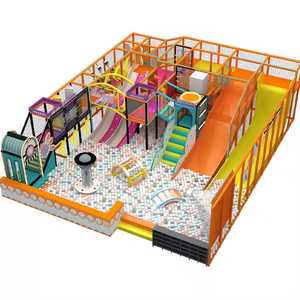 Pas cher personnalisé thème Toy Story balle fosse vilain château doux jouer toboggan et trampoline parc d'attractions enfant aire de jeux intérieure - Product Image 3