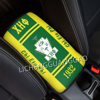 Cuscino Premium per Bracciolo Auto ZPB Zeta Phi Beta, Protezione Universale per Console Centrale, Copertura Antiscivolo per Bracciolo Auto