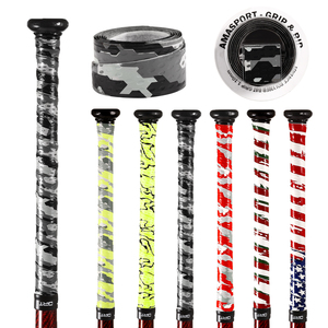 AMA SPORT Produttore di Grip per Mazze da Baseball e Softball ad Alte Prestazioni, Antiscivolo, Spessore 1,1mm, Design Multipli - Product Image 4