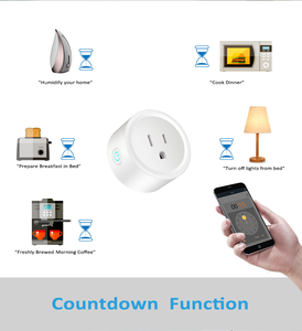 Chúng tôi cắm 16A 220V điện không dây thông minh cắm điện năng lượng Google Alexa điều khiển bằng giọng nói chúng tôi Mini Wifi thông minh cắm ổ cắm - Product Image 5